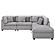Cambria 5-piece Upholstered Modular Sectional (Configuration 5) Grey by Coaster