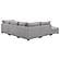 Cambria 5-piece Upholstered Modular Sectional (Configuration 5) Grey by Coaster
