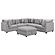 Cambria 6-piece Upholstered Modular Sectional (Configuration 7) Grey by Coaster