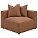 Jennifer Upholstered Corner Terracotta by Coaster