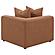 Jennifer Upholstered Corner Terracotta by Coaster