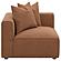 Jennifer Upholstered Corner Terracotta by Coaster