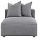 Jennifer 6-piece Tight Seat Modular Sectional Grey by Coaster