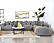Jennifer 6-piece Tight Seat Modular Sectional Grey by Coaster