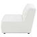 Sunny Upholstered Armless Chair Natural by Coaster