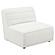 Sunny Upholstered Armless Chair Natural by Coaster