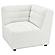 Sunny Upholstered Corner Chair Natural by Coaster