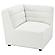 Sunny Upholstered Corner Chair Natural by Coaster