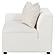 Freddie Upholstered Tight Back LAF Chair Pearl by Coaster