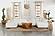 Freddie Upholstered Tight Back LAF Chair Pearl by Coaster