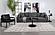 Sasha 3-Piece Upholstered Sofa Barely Black by Coaster