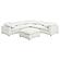 Raleigh 6-piece Boucle Upholstered Modular Sectional Ivory by Coaster