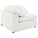 Raleigh Boucle Upholstered Corner Chair Ivory by Coaster