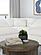 Raleigh Boucle Upholstered Corner Chair Ivory by Coaster