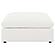 Raleigh Boucle Upholstered Ottoman Ivory by Coaster
