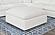 Raleigh Boucle Upholstered Ottoman Ivory by Coaster