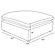 Raleigh Boucle Upholstered Ottoman Ivory by Coaster
