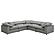 Raleigh 5-piece Boucle Upholstered Modular Sectional Grey by Coaster
