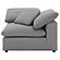 Raleigh Boucle Upholstered Corner Chair Grey by Coaster
