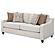 Christine Upholstered Cushion Back Sofa Beige by Coaster