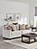 Christine Upholstered Cushion Back Sofa Beige by Coaster