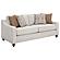 Christine Cushion Back Living Room Set (Sofa, Loveseat) Beige by Coaster