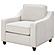 Christine Upholstered Cushion Back Chair Beige by Coaster