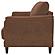 Selma Velvet Upholstered Crescent Arm Sofa Rust by Coaster