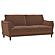 Selma 2-piece Velvet Upholstered Crescent Arm Sofa Set Rust by Coaster