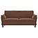 Selma 2-piece Velvet Upholstered Crescent Arm Sofa Set Rust by Coaster