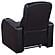 Cyrus Home Theater Upholstered Recliner Black by Coaster