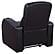 Cyrus 3-seater Upholstered Recliner Living Room Set Black w/2 Consoles by Coaster
