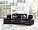 Cyrus Home Theater Upholstered Console Black by Coaster