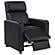 Toohey 5-seater Upholstered Tufted Recliner Living Room Set Black by Coaster