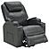 Sanger Upholstered Power Lift Recliner Chair w/Massage Charcoal Grey by Coaster