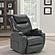 Sanger Upholstered Power Lift Recliner Chair w/Massage Charcoal Grey by Coaster