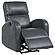 Grant Upholstered Power Recliner Chair Grey by Coaster