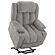 Houston Upholstered Power Lift Recliner Grey by Coaster