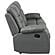 Nova 3-piece Upholstered Motion Reclining Sofa Set Dark Grey by Coaster