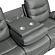 Nova 3-piece Upholstered Motion Reclining Sofa Set Dark Grey by Coaster