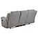 Gilson Chenille Upholstered Reclining Sofa Grey by Coaster