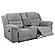 Gilson Chenille Upholstered Reclining Loveseat Grey by Coaster