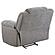 Gilson Chenille Upholstered Glider Recliner Chair Grey by Coaster