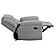 Gilson Chenille Upholstered Glider Recliner Chair Grey by Coaster