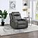 Raelynn Upholstered Recliner Chair Grey by Coaster