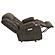 Houston Upholstered Power Lift Recliner Chair Dark Brown by Coaster
