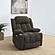 Houston Upholstered Power Lift Recliner Chair Dark Brown by Coaster
