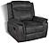 Lawrence Upholstered Tufted Back Glider Recliner by Coaster