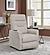 Henrietta Power Lift Recliner w/Storage Pocket Beige by Coaster