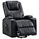 Armstrong Upholstered Power Lift Massage Recliner Black by Coaster